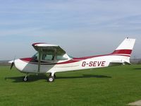 G-SEVE @ EGSP - Cessna 172 visiting Sibson - by Simon Palmer