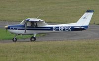 G-BFEK @ EGBJ - Busy late afternoon at Gloucestershire (Staverton) Airport - by Terry Fletcher