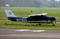 N278SA @ EGBJ - Busy late afternoon at Gloucestershire (Staverton) Airport - by Terry Fletcher