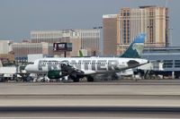 N921FR @ KLAS - Frontier Airlines / 2003 Airbus A319-111 - 'Mountain Goat' or as I prefer: 'Billy Goat Gruff! - by Brad Campbell