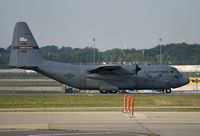 87-9281 @ MSP - USAF C-130 MN National Guard preparing for departure from MSP on a training exercise over central Minnesota - by Matt Miles