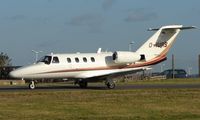D-IURS @ EGGW - C525 taxies in at Luton - by Terry Fletcher