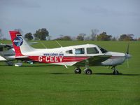 G-CEEV @ EGBK - PA-28 visiting Sywell - by Simon Palmer