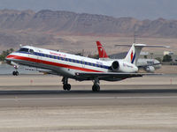 N810AE @ KLAS - American Eagle Airlines / 2001 Embraer EMB-135KL