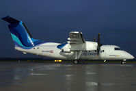 OE-HWG @ VIE - Austrojet Dash 8-100 - by Yakfreak - VAP