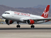 N631VA @ KLAS - Virgin America / 2007 Airbus A320-214 - by Brad Campbell