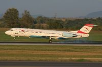 OE-LVJ @ LOWW - Austrian Arrows Fokker 100 - by Luigi