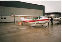 G-BHIB @ EGBB - Reims Cessna Skylane F182Q - by Bob Bowler