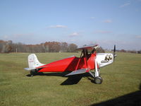 N12084 @ IA27 - Rhinehart-Rose Parakeet based at Antique Airfield near Blakesburg, IA - by BTBFlyboy