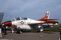 158580 @ DVN - T-2C at the Quad Cities Air Show - by Glenn E. Chatfield