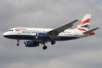 G-EUPL @ EGLL - British Airways A319 - by Andy Graf-VAP