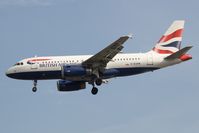 G-EUPW @ EGLL - British Airways A319 - by Andy Graf-VAP
