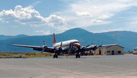 N90MA @ MSO - DC-6 Air Tanker - apparently she has been scrapped - http://www.airliners.net/open.file/1018161/M/