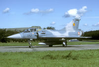 34 @ EHLW - In September 1988 a couple of French Mirage 2000s came in for a lunch stop. These aircraft are not often seen in the Netherlands. - by Joop de Groot