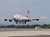 G-VROY @ KLAS - Virgin Atlantic - 'Pretty Woman' / 2001 Boeing Company Boeing 747-443 - by Brad Campbell