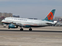 N838AW @ KLAS - US Airways / 2005 Airbus A319-132 - by Brad Campbell