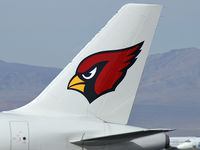 N837AW @ KLAS - US Airways - 'Arizona Cardinals' / 2005 Airbus A319-132 - by Brad Campbell