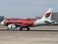 N837AW @ KLAS - US Airways - 'Arizona Cardinals' / 2005 Airbus A319-132 - by Brad Campbell