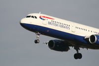 G-EUXK @ EBBR - arrival of flight BA392 to rwy 25L - by Daniel Vanderauwera