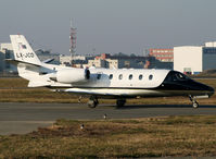 LX-JCD @ LFBO - Taxiing to the General Aviation area - by Shunn311