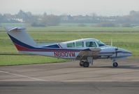 N800VM @ EGBJ - Beech 76 at Gloucestershire (Staverton) Airport - by Terry Fletcher