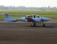 OE-FAL @ EGBJ - Austrian registered Diamond Star at Gloucestershire (Staverton) Airport - by Terry Fletcher