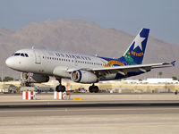N822AW @ KLAS - US Airways - 'Nevada' / 2000 Airbus Industrie A319-132 - by Brad Campbell
