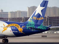 N822AW @ KLAS - US Airways - 'Nevada' / 2000 Airbus Industrie A319-132 - by Brad Campbell