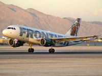 N922FR @ KLAS - Frontier Airlines - 'Fox' / 2003 Airbus A319-111 - by Brad Campbell