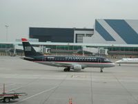 N812MD @ CYYZ - US Airways ERJ 170 just arrived at Toronto Pearson Airport - by Ken Wang