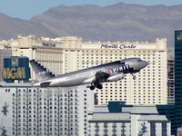 N522NK @ KLAS - Spirit Airlines - 'Spirit of Las Vegas' / 2006 Airbus A319-132 - by Brad Campbell