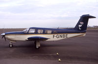 F-GNBE @ LFGI - Parked in front the Airclub's hangar - by Shunn311