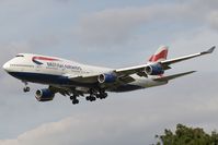 G-CIVK @ EGLL - British Airways 747-400