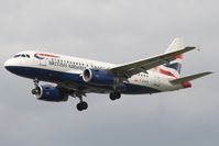 G-EUPS @ EGLL - British Airways A319 - by Andy Graf-VAP