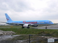 G-BYAK @ EGCC - Taxing out of Manchester. - by David W