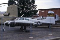57-5863 - U-3A at the Army Aviation Museum storage yard