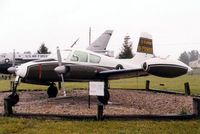 57-5922 @ GUS - U-3A at the Grissom AFB Museum, rainy day
