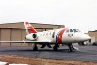 2110 @ CID - HU-25 at the Rockwell-Collins ramp - by Glenn E. Chatfield