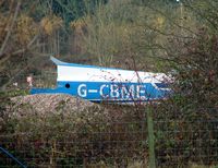 G-CBME @ EGBD - fuselage minus tail noted at Derby - by Terry Fletcher