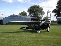 G-ABLS @ IA27 - De Havilland Puss Moth at Antique Airfield near Blakesburg, IA - by BTBFlyboy