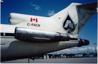 C-FACN @ CYVR - Close up of tail All Canada Express B727, - by metricbolt