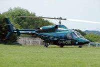 G-NOIR - Helicopters arrive at the temporary Heliport on 2007 Epsom Derby Day (Horse racing)
