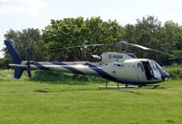 G-WHAM - Helicopters arrive at the temporary Heliport on 2007 Epsom Derby Day (Horse racing)