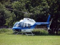 G-BLGV - Helicopters arrive at the temporary Heliport on 2007 Epsom Derby Day (Horse racing)