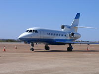 N183WW @ FTW - Falcon 900 at FTW - by Mike waschka