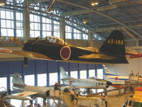 43-188 - Mitsubishi A6M-5A Zero/Hamamatsu,JASDF Museum,Preserved - by Ian Woodcock