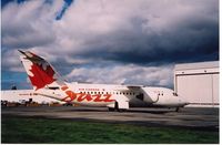 C-GRNV @ CYVR - Outside the Jazz hangar,YVR,June 2003 - by metricbolt