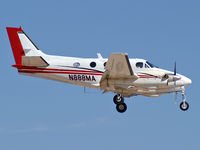 N888MA @ KVGT - Sierra Air Center Inc. - Livermore, California / 1975 Beech C90