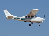 N5878F @ KVGT - Partnership - Reno, Nevada / 1967 Cessna 210G - Centurion