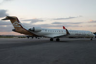 5A-LAA @ MLA - Libyan Arab Canadair Regionaljet 900